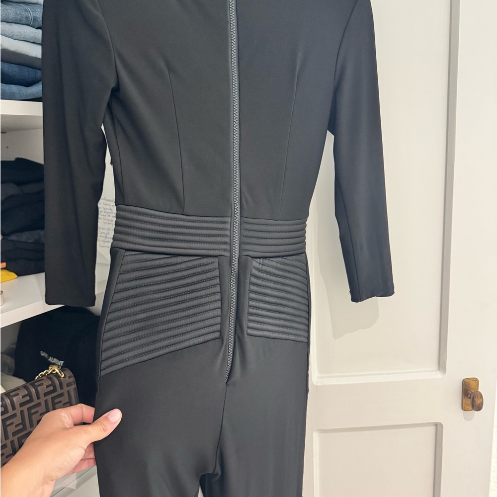 Zhivago Black V-Neck Jumpsuit - Picture 10 of 12